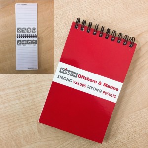 Customised Wire-O Notepad